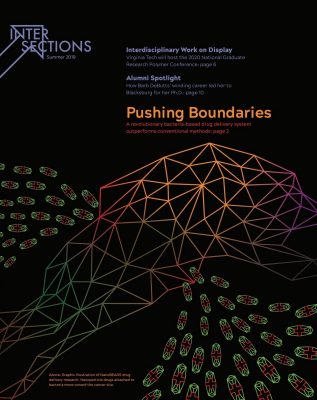 Cover of the 2019 Intersections magazine.