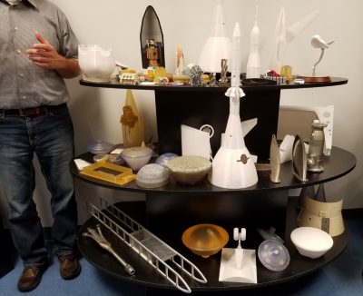 Additive Manufacturing Lab at a NASA tour with the SPE VA Section